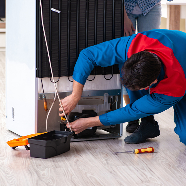 how much do you charge for refrigerator repair services in Roma Texas